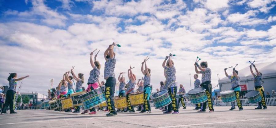 Albert Dock Katumba Drumming Group Liverpool