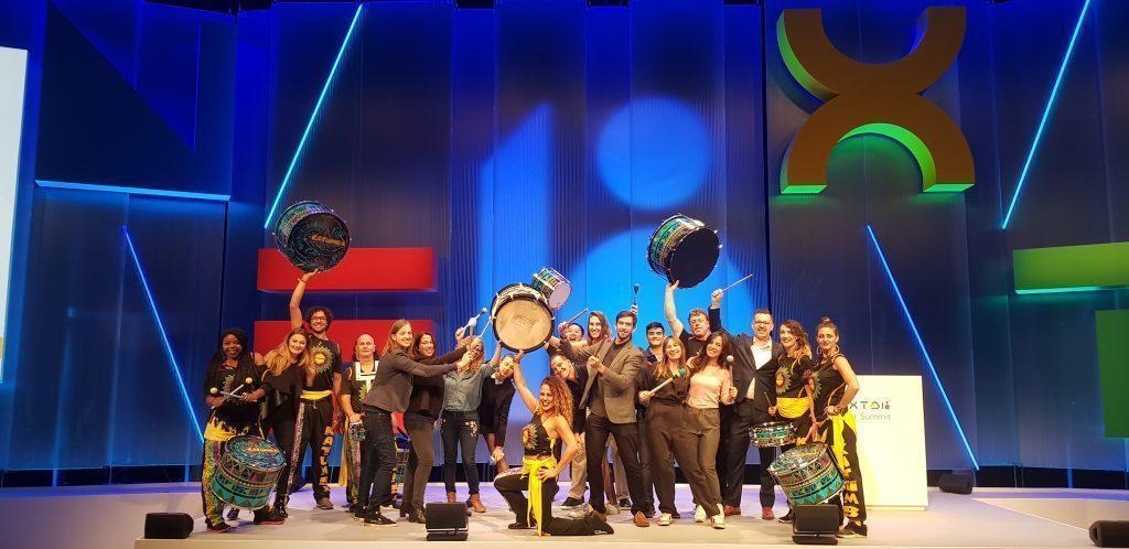 drumming band katumba at google conference